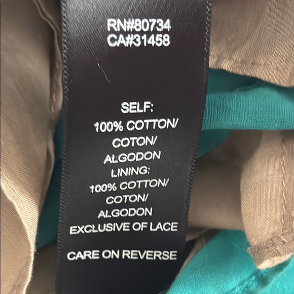 BCBG PARIS Elegant but Halter Maxi Dress in Brown and Teal, size 12 - Picture 11 of 11